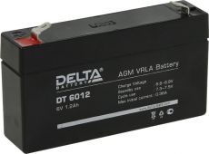 Аккумулятор для ИБП Delta Battery DT 6012 1,2А/ч-6V- EN1 - прямая 97x24x57