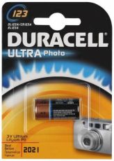 Батарейка Duracell CR17345 CR123A (1шт) Ultra