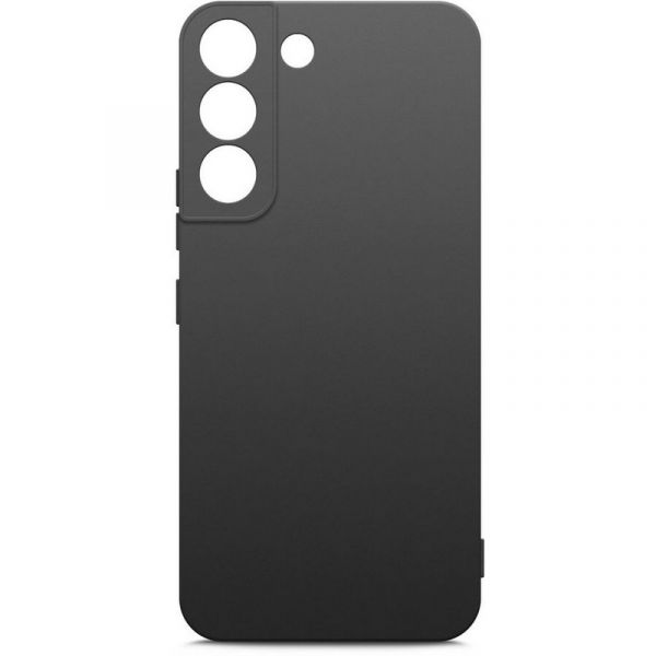 Чехол (клип-кейс) BoraSCO Silicone Case70116 для Samsung Galaxy S22+, черный матовый