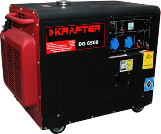 Генератор Krafter DG-6500