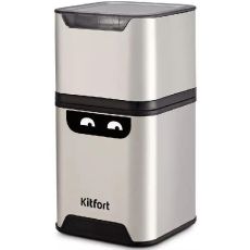 Кофемолка KITFORT КТ-7120 серебристый